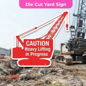 Crane and Lifting Operation Signs