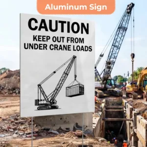 Crane and Lifting Operation Signs