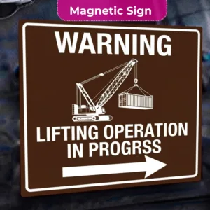 Crane and Lifting Operation Signs