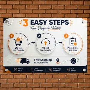 Custom Reflective PVC Foam Board Sign