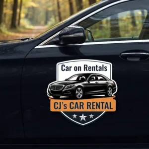 Custom Die-Cut Magnetic Sign