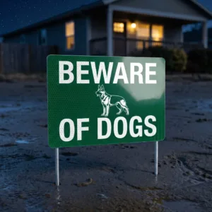 Custom High Reflective Yard Sign