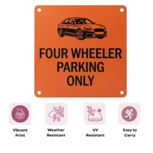 Custom Parking Sign