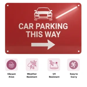 Custom Reflective Parking Sign