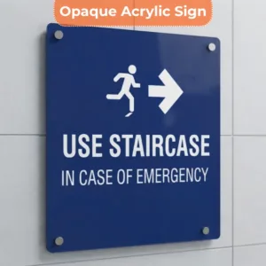 Emergency Signs