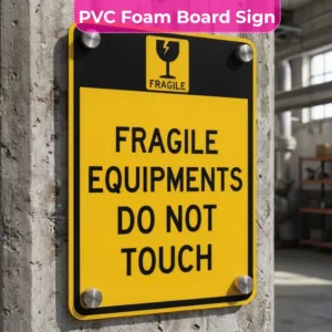 Equipment and Vehicle Signs