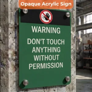 Equipment and Vehicle Signs