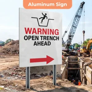 Excavation and Trenching Signs