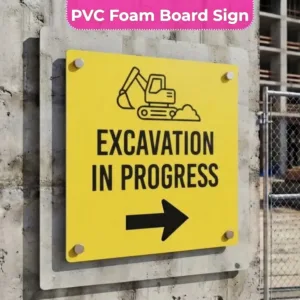 Excavation and Trenching Signs