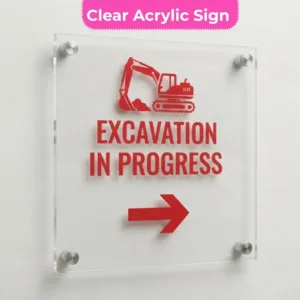 Excavation and Trenching Signs