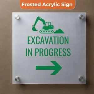 Excavation and Trenching Signs