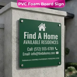 Find A Home Sign