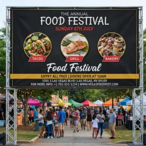 Food Festival Banner