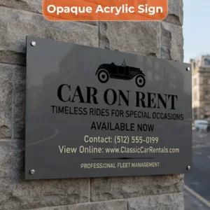 For Rent Sign