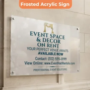 For Rent Sign