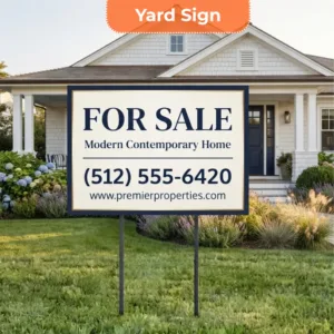 For Sale Sign