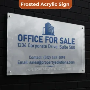 For Sale Sign
