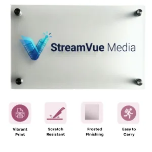 Frosted Acrylic Sign