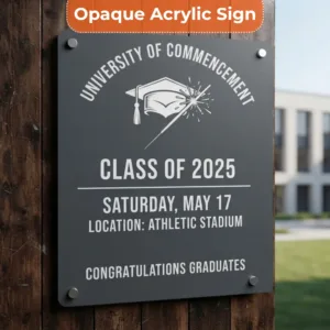 Graduation Sign