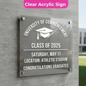 Graduation Sign