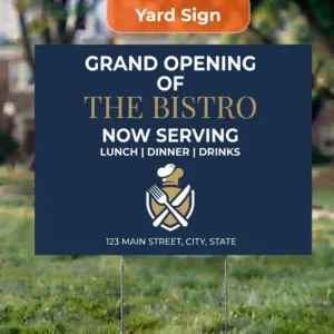 Grand Opening Sign