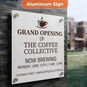Grand Opening Sign