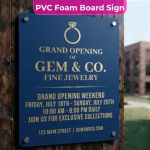 Grand Opening Sign