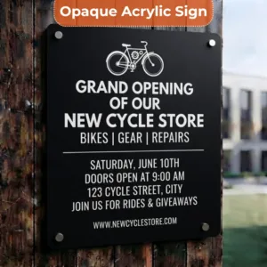 Grand Opening Sign