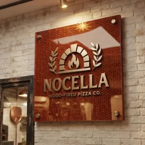 High Reflective Acrylic Sign