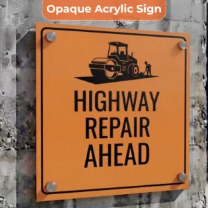 Highway Construction Signs