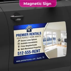Home For Rent Sign