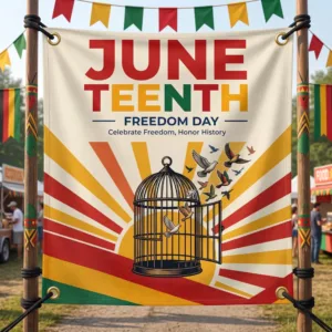 Juneteenth Day Banners