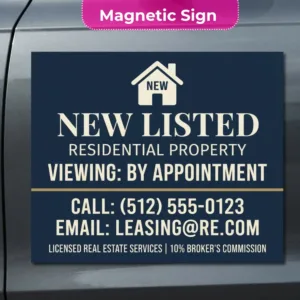New Listed Sign