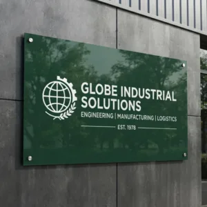 Opaque Acrylic Sign