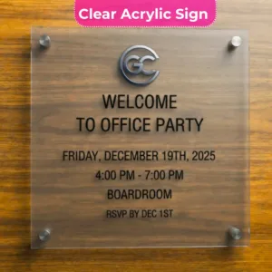 Party Sign