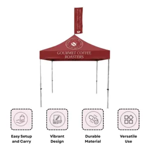 Peak Flag 10 x 10 Canopy Tent