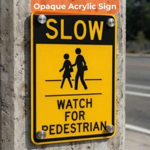 Pedestrian Safety Signs