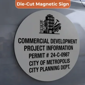 Project Information Signs