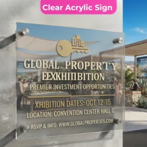 Property Exhibition Sign
