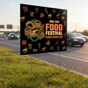 Rectangle/Sqaure Shaped Yard Sign
