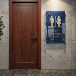 Reflective Acrylic Sign