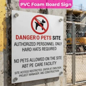 Regulatory Construction Signs