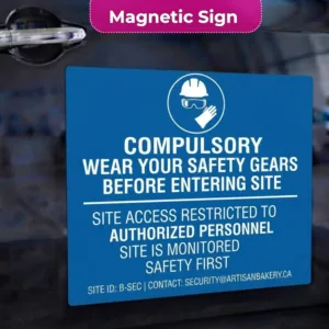 Regulatory Construction Signs