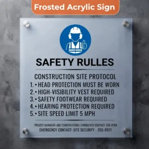 Safety Signs