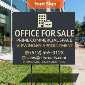 Sales Office Sign