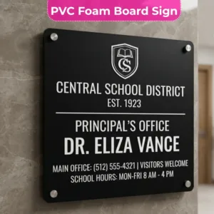School Sign