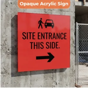 Site Entrance Signs