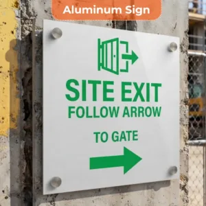 Site Exit Signs