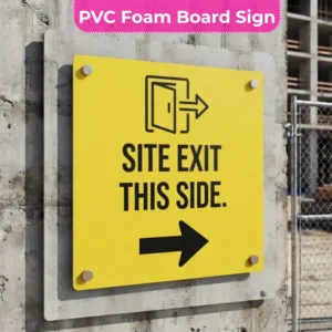 Site Exit Signs