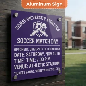 Soccer Sign
